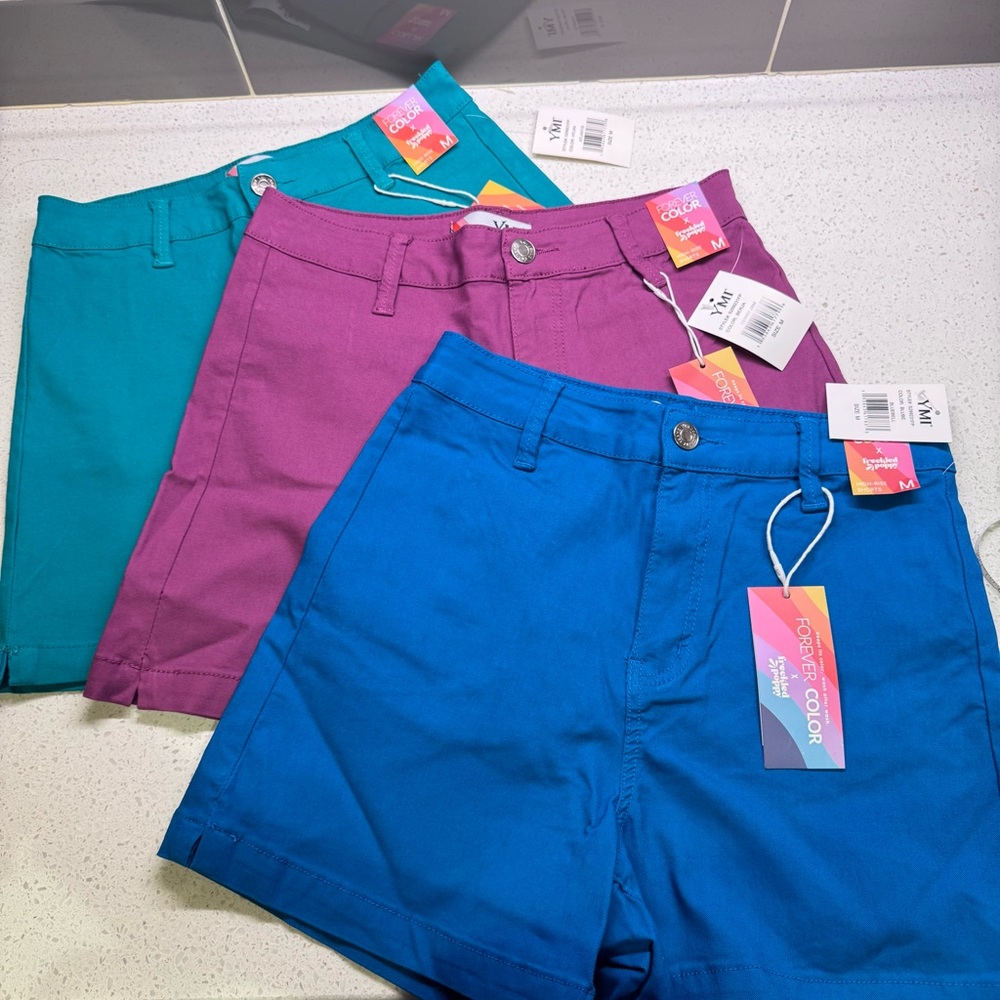 YMI Bermuda Shorts Casual Style - multiple colors available - Size M